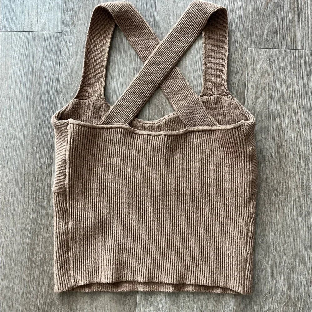 Coffee Knit Tank - Picture 4 of 4
